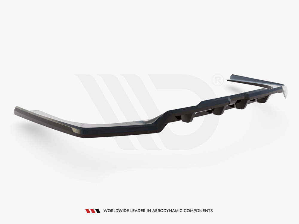 Central Rear Splitter (Vertical Bars) BMW 7 M-Pack G70 - 13 