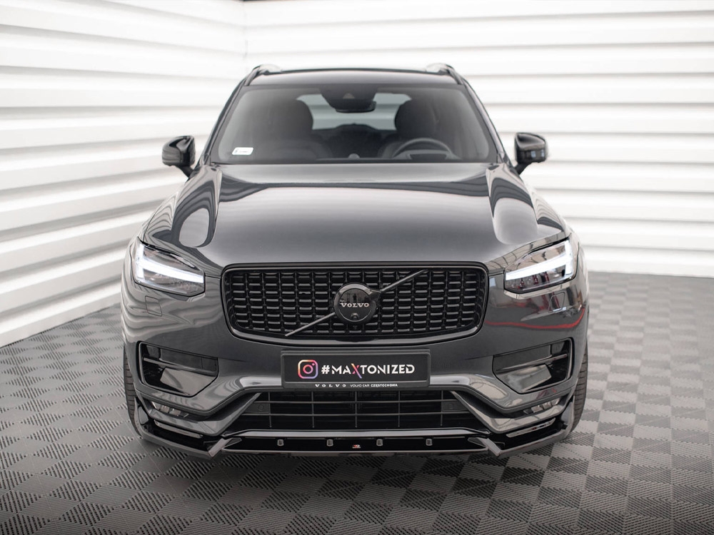 Front Splitter V.2 Volvo XC90 R-Design Mk2 Facelift - 3 