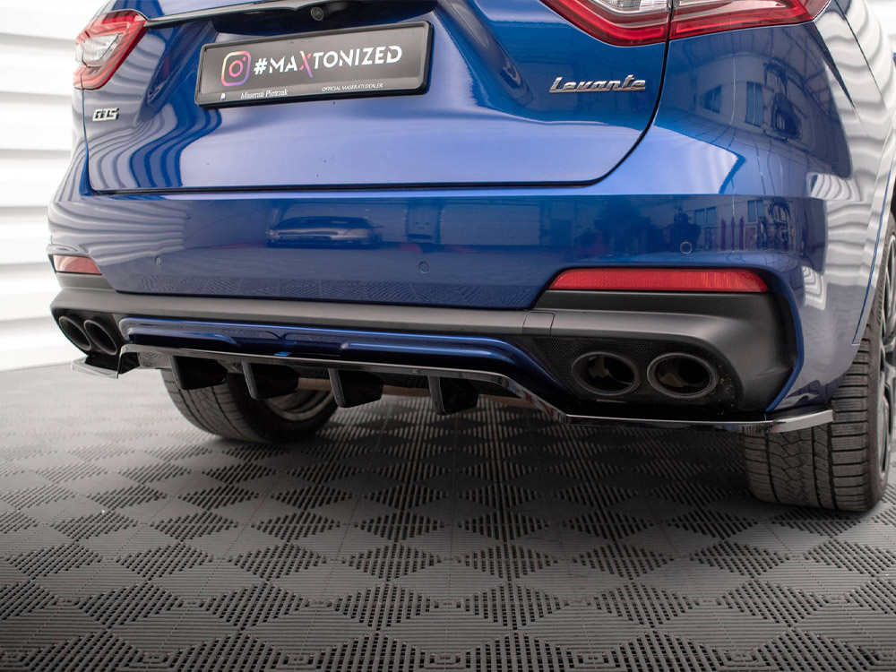 Rear Splitter (Vertical Bars) Maserati Levante GTS Mk1 - 4 