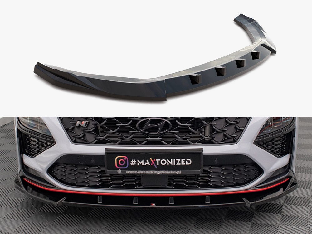 Front Splitter V.2 Hyundai Kona N Mk1 - 1 