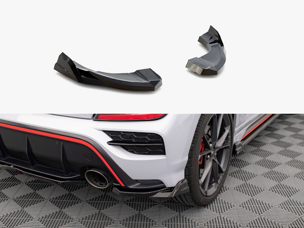 Rear Side Splitters V.2 Hyundai Kona Mk1 - 1 