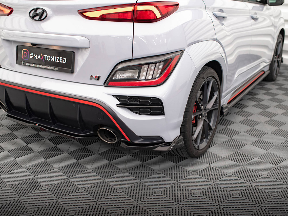 Rear Side Splitters V.2 Hyundai Kona Mk1 - 3 