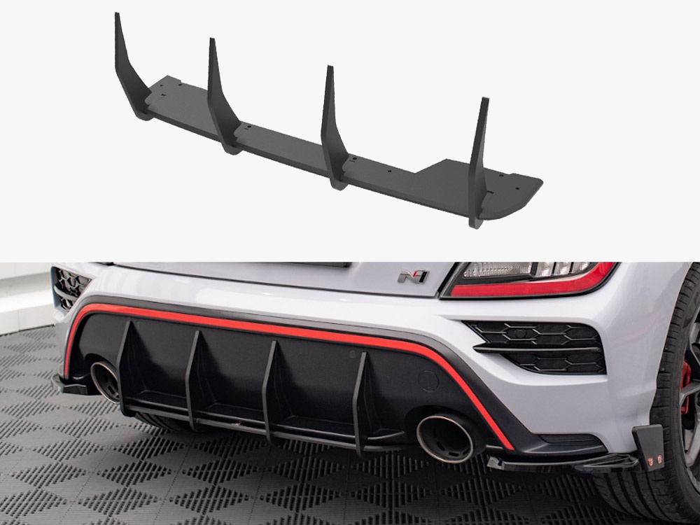 Street PRO Rear Diffuser Hyundai Kona N Mk1 - 1 
