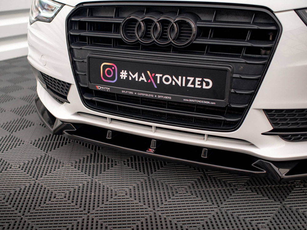 Front Splitter V.1 Audi A5 Coupe / Sportback 8T Facelift - 4 