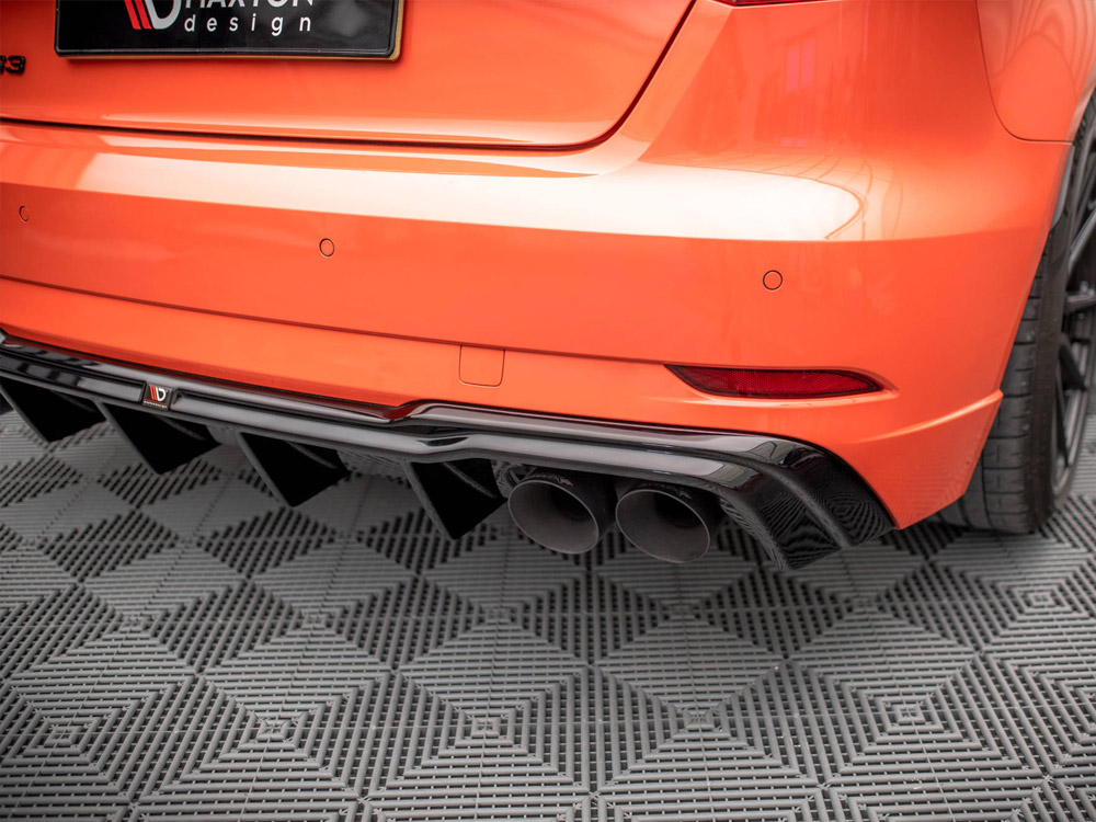 Rear Valance + Milltek Sport Resonated Exhaust Audi RS3 Sportback 8V Facelift - 5 
