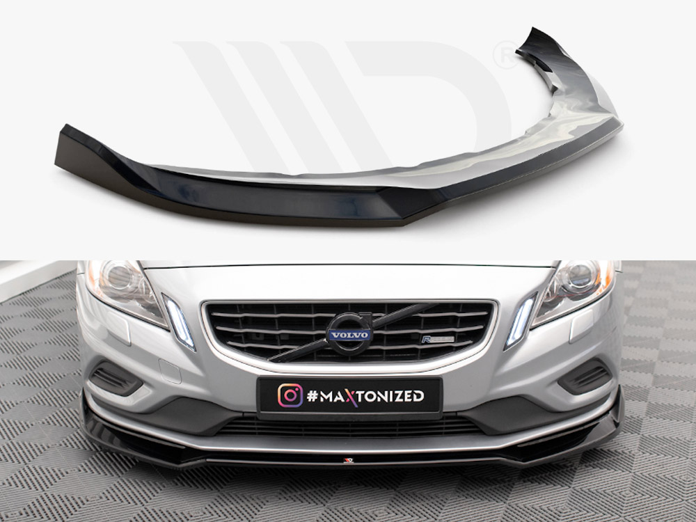 Front Splitter V.2 Volvo S60 R-Design Mk2 - 1 