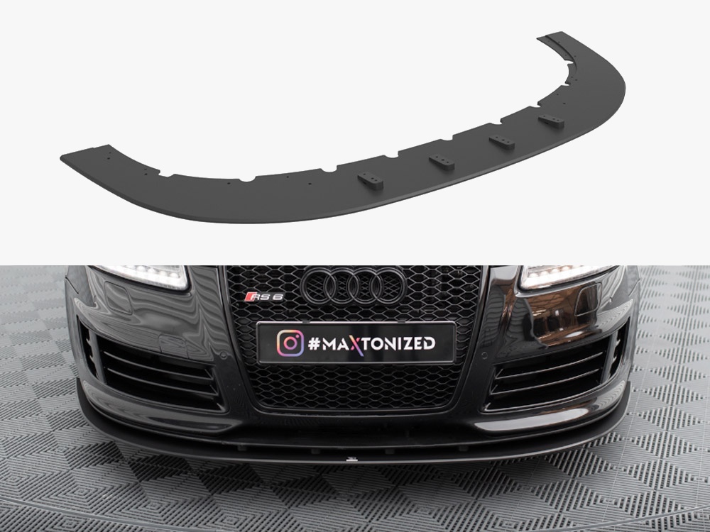 Street PRO Front Splitter Audi RS6 Avant C6 - 1 