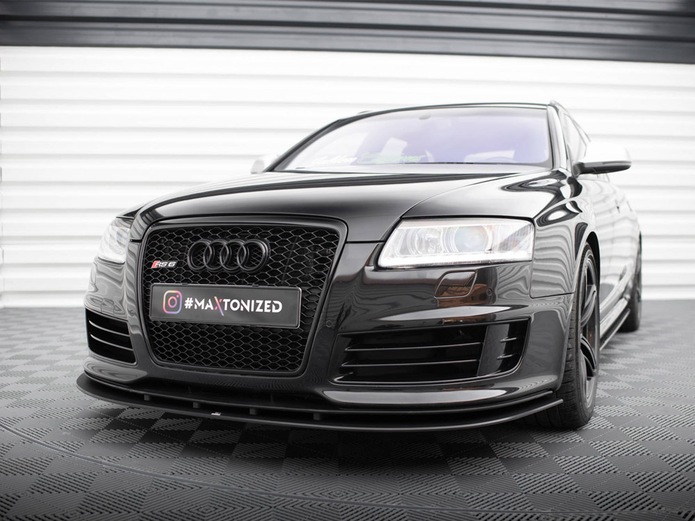 Street PRO Front Splitter Audi RS6 Avant C6 - 2 