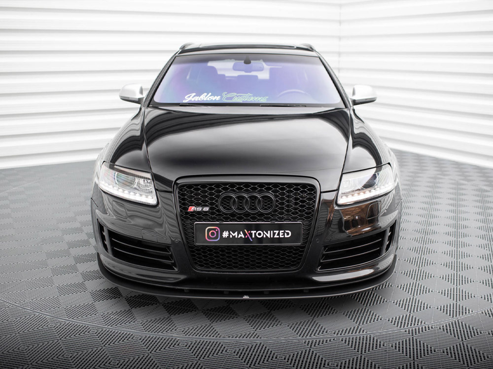 Street PRO Front Splitter Audi RS6 Avant C6 - 3 
