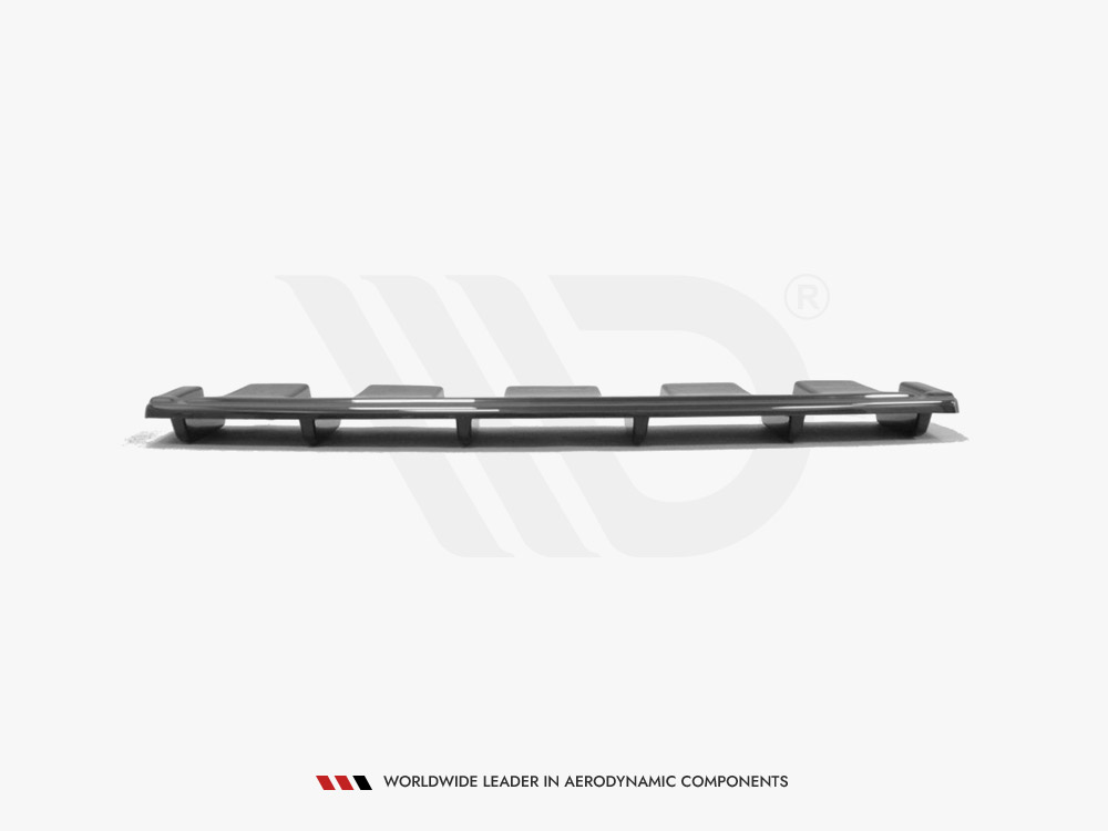 Central Rear Splitter  (Vertical Bars)  Audi S6 C7 Avant - 3 
