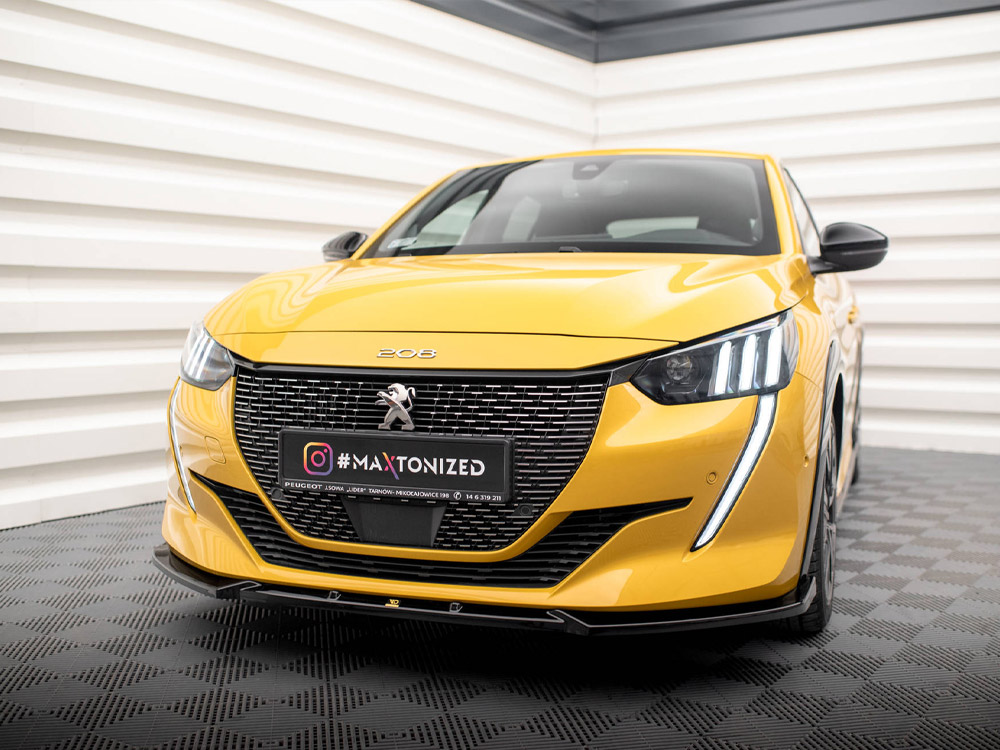 Front Splitter V.1 Peugeot 208 GT Mk2 - 2 