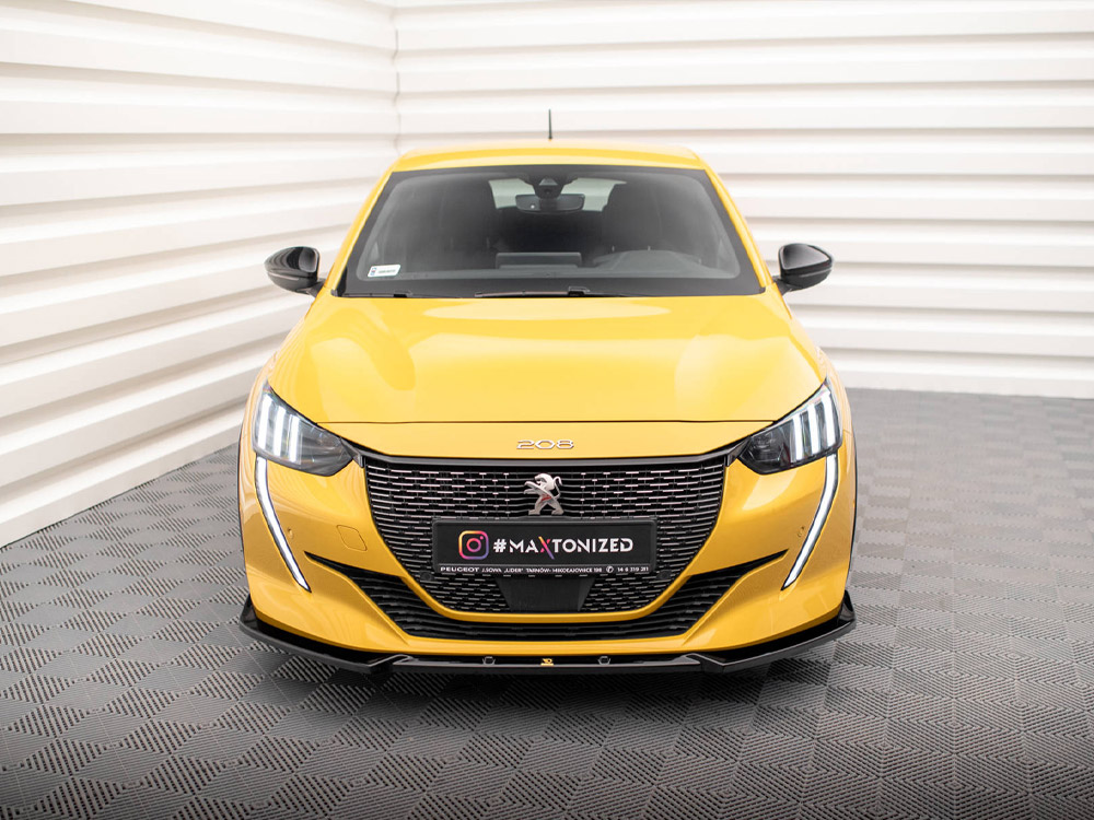 Front Splitter V.1 Peugeot 208 GT Mk2 - 3 