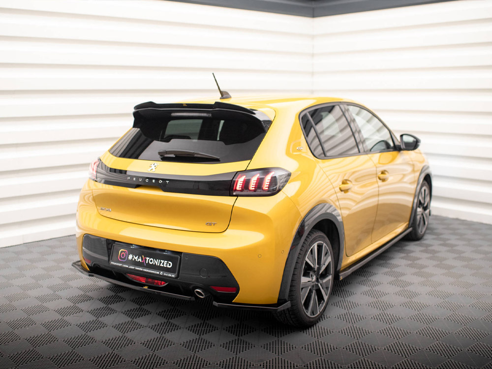 Rear Side Splitters Peugeot 208 GT Mk2 - 2 