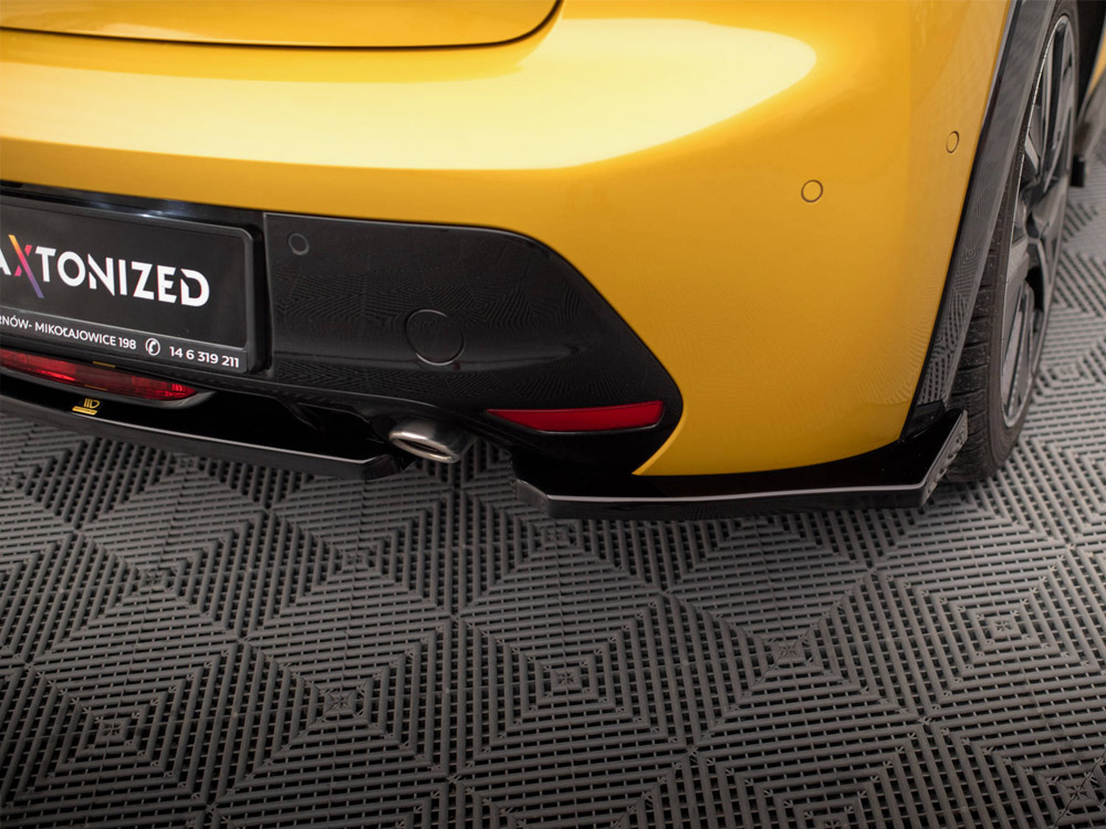 Rear Side Splitters Peugeot 208 GT Mk2 - 4 