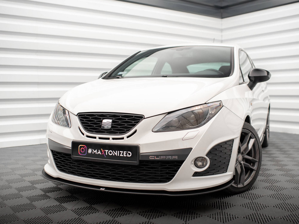 Street PRO Front Splitter Seat Ibiza Cupra Sport Coupe Mk4 - 2 