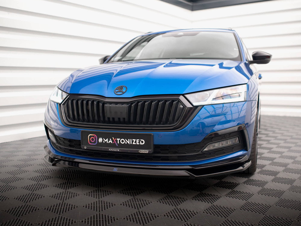Front Splitter V.2 Skoda Octavia Sportline Mk4 - 2 