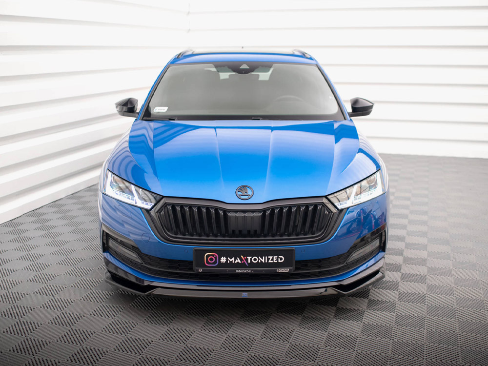 Front Splitter V.2 Skoda Octavia Sportline Mk4 - 3 