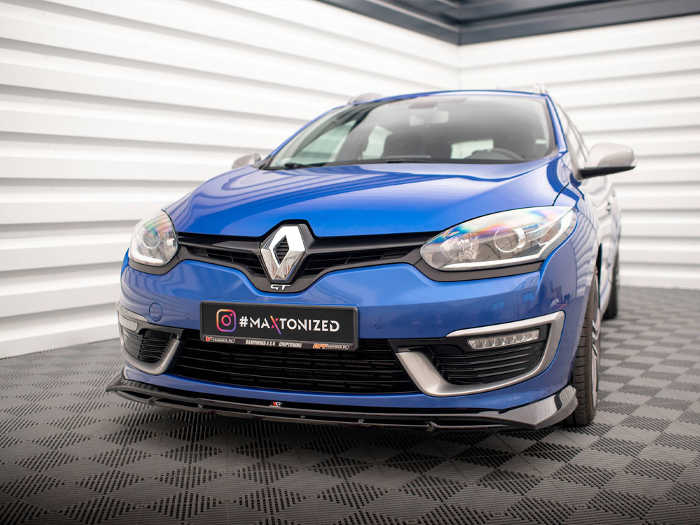 Front Splitter Renault Megane GT Line Grandtour Mk3 Facelift - 2 