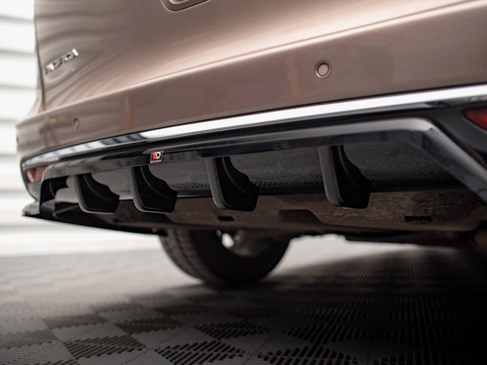 Central Rear Splitter (Vertical Bars) Chrysler Pacifica Mk 2 Maxton