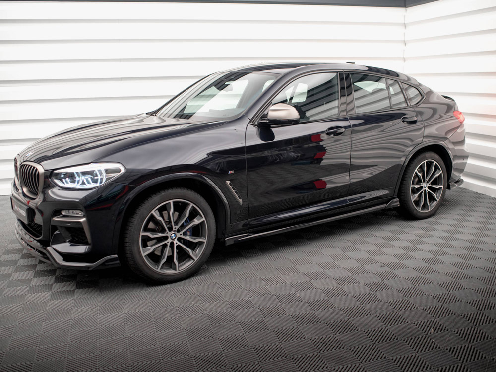 Side Skirts Diffusers V.2 BMW X4 M-Pack G02 - 2 