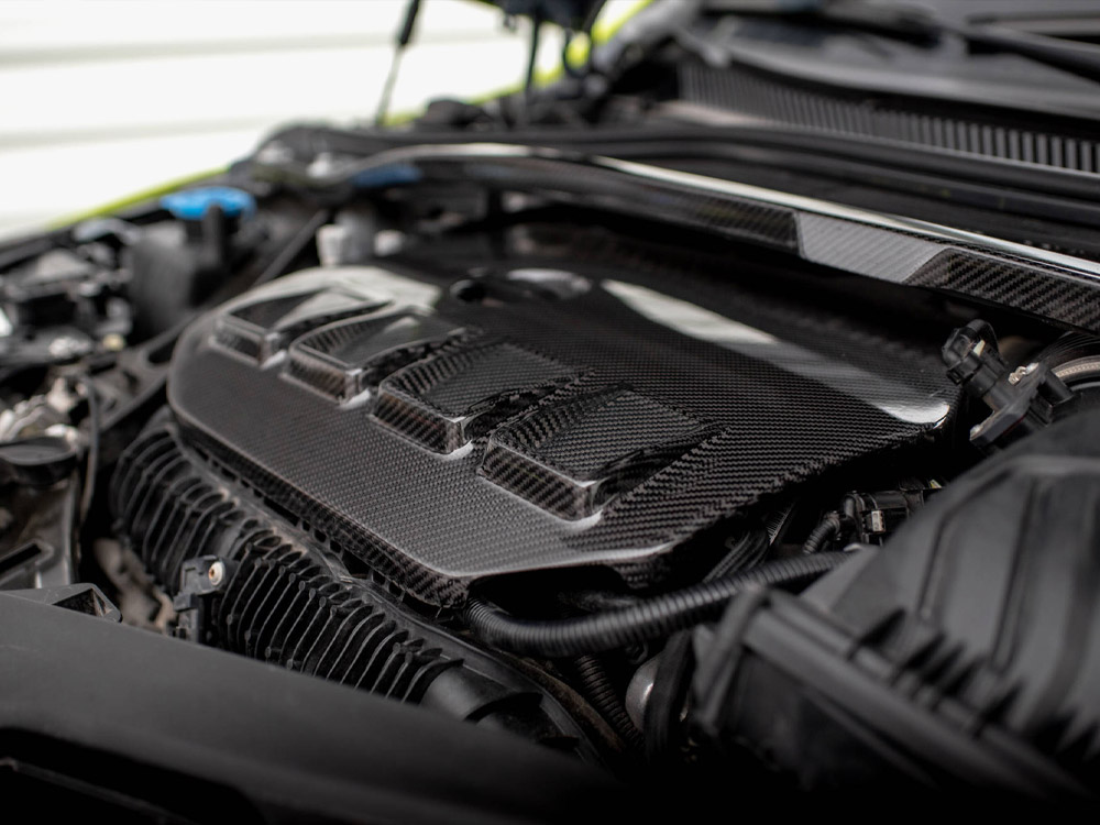 Carbon Fiber Engine Cover BMW 1 F40 M135i - 5 