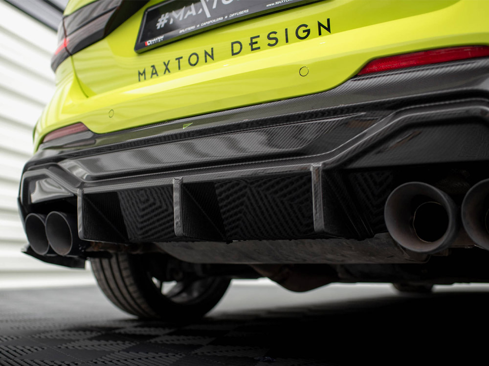 Carbon Fiber Rear Diffuser V.1 + Milltek Sport Exhaust BMW 1 F40 M-Pack / M135i - 6 