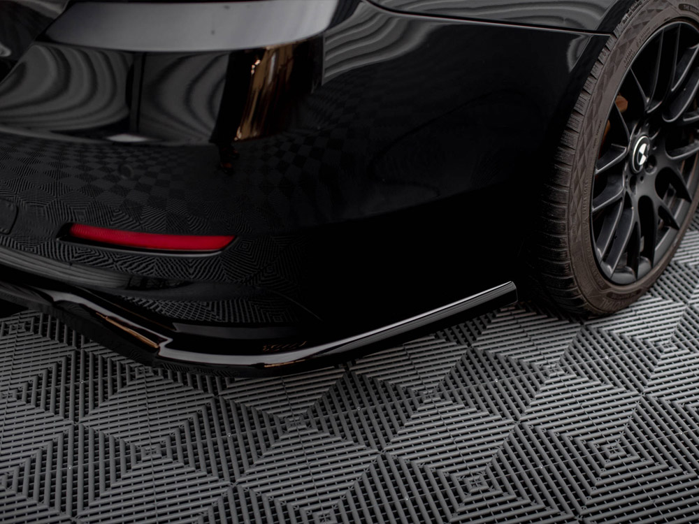 Central Rear Splitter (Vertical Bars) BMW 4 Gran Coupe F36 - 5 