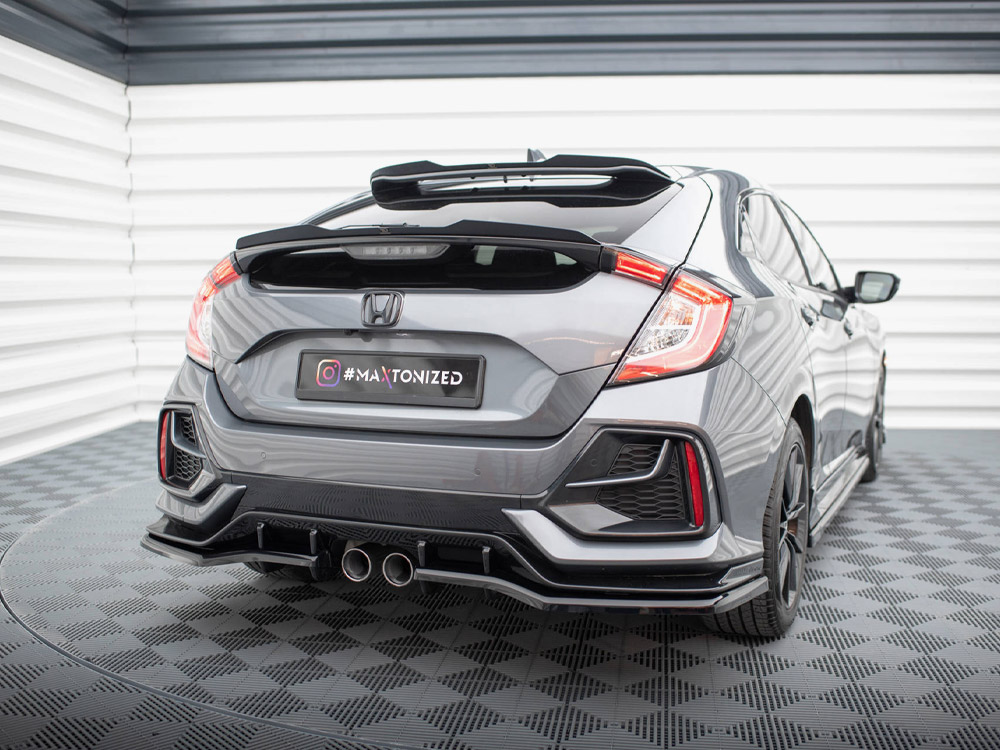 Rear Splitter V.1 (Vertical Bars) Honda Civic Sport Mk10 Facelift - 2 