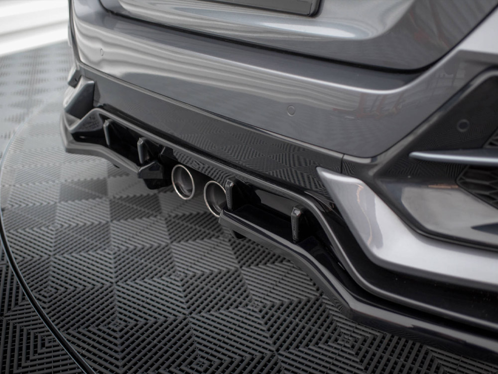 Rear Splitter V.1 (Vertical Bars) Honda Civic Sport Mk10 Facelift - 3 