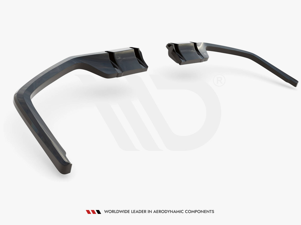 Rear Splitter V.1 (Vertical Bars) Honda Civic Sport Mk10 Facelift - 6 