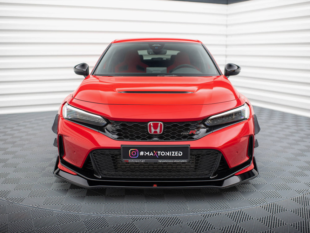 Front Splitter V.1 + Flaps Honda Civic Type-R Mk 11 - 3 