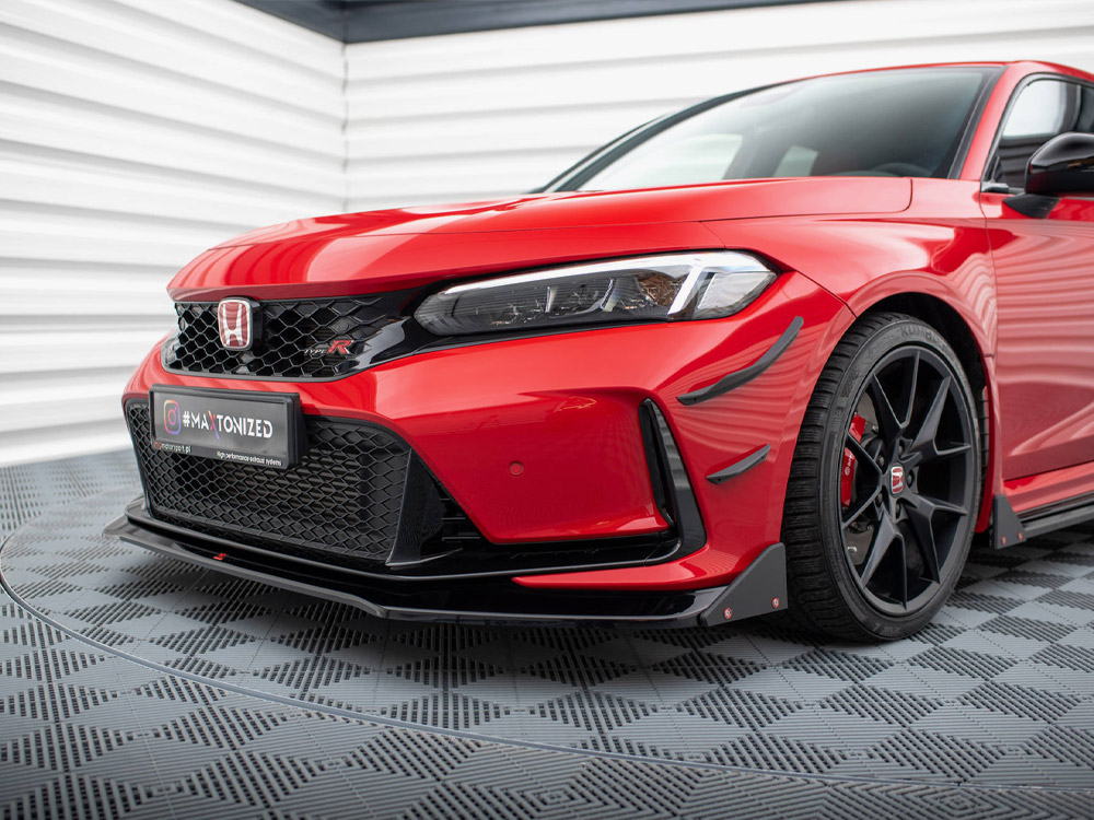 Front Splitter V.1 + Flaps Honda Civic Type-R Mk 11 - 4 