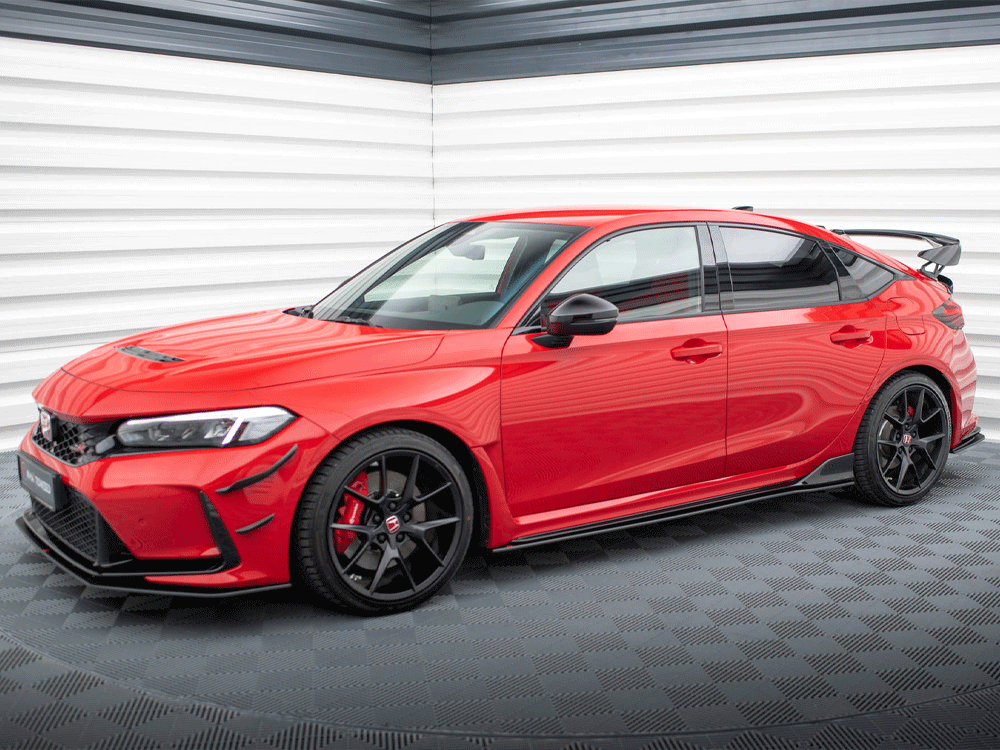 Street PRO Side Skirts Diffusers Honda Civic Type-R Mk 11 - 2 