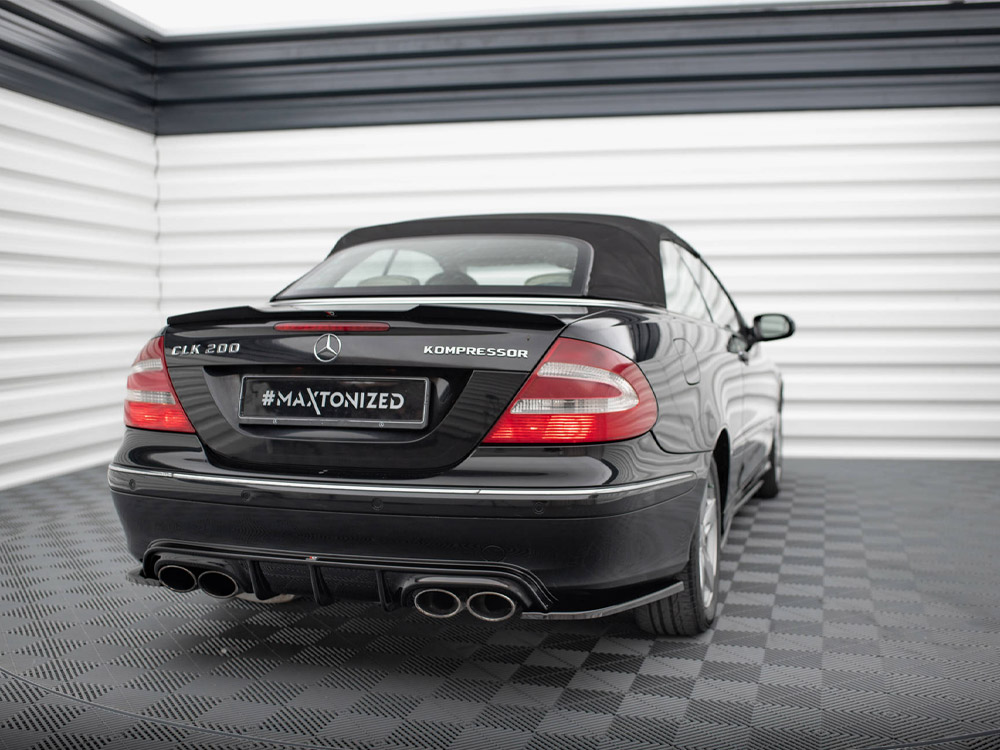 Rear Side Splitters V.2 Mercedes CLK W209 - 2 