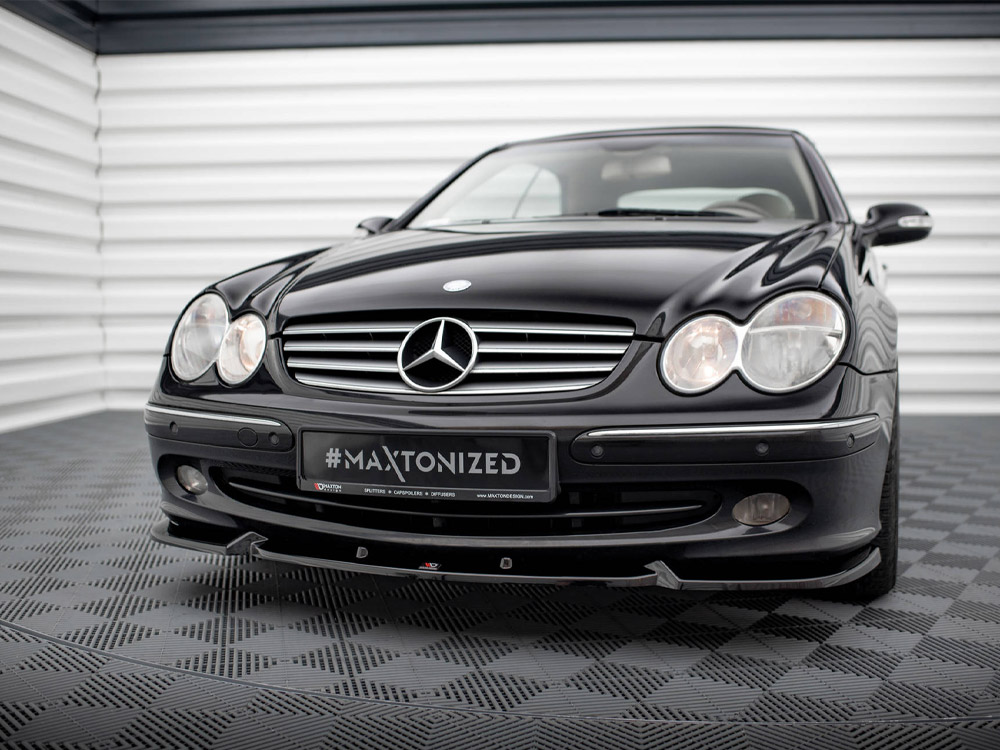 Front Splitter V.2 Mercedes CLK W209 - 2 