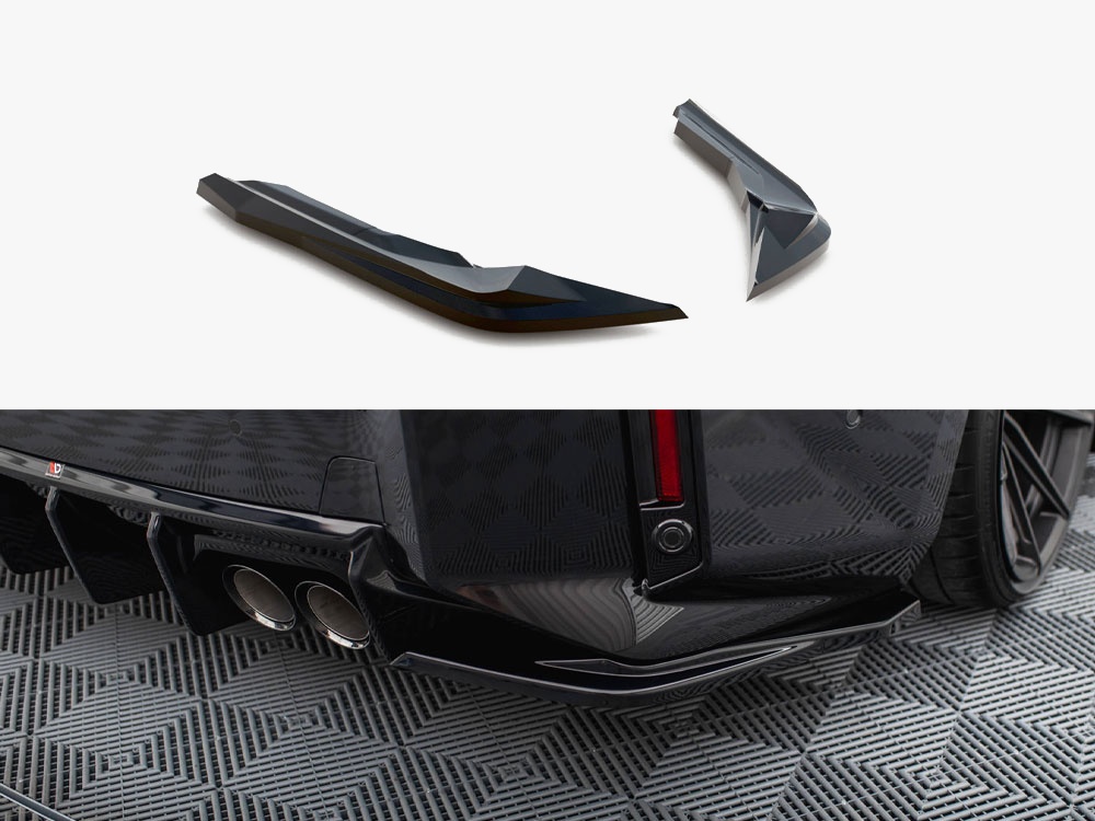 Rear Side Splitters V.3 (For rear valance v.1) BMW M2 G87 - 1 