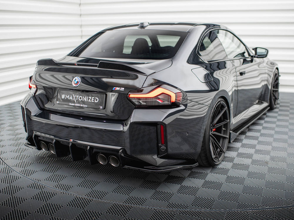 Rear Side Splitters V.3 (For rear valance v.1) BMW M2 G87 - 2 