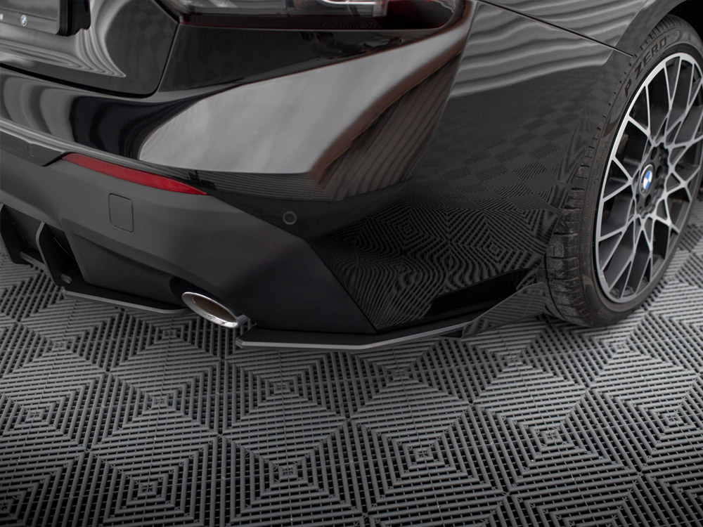 Street Pro Rear Side Splitters + Flaps BMW 2 Coupe G42 - 3 