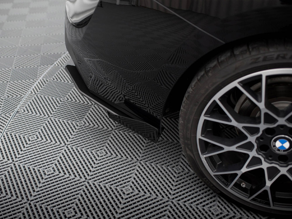 Street Pro Rear Side Splitters + Flaps BMW 2 Coupe G42 - 4 