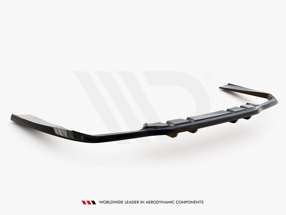Rear Splitter (Vertical Bars) Mercedes-AMG C63 Sedan / Estate W205 Facelift - 6 