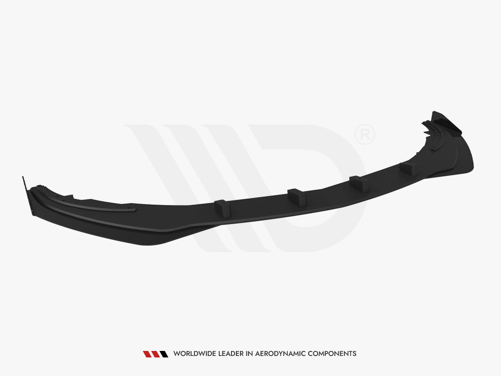 Street PRO Front Splitter + Flaps Mercedes-Benz A AMG-Line W176 Facelift - 5 