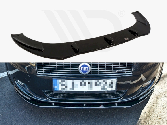 Front Splitter Fiat Grande Punto Standard - Carbon Look