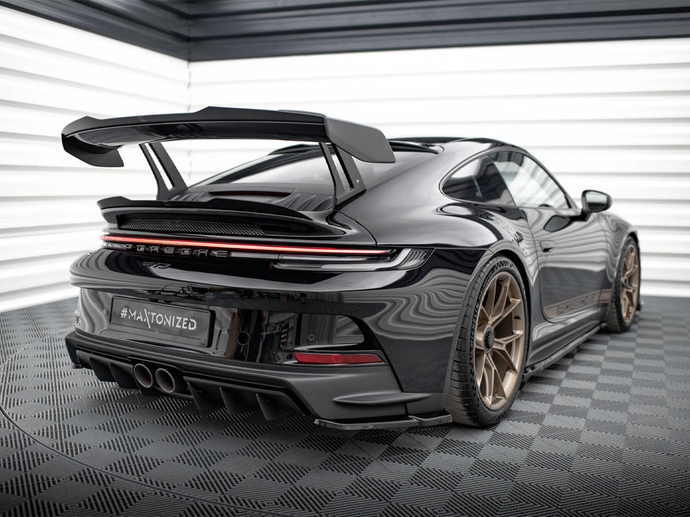 Rear Side Splitters Porsche 911 992 GT3 - 2 