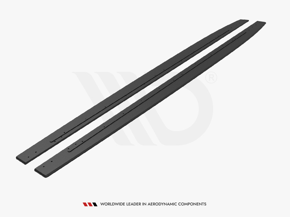 Street PRO Side Skirts Diffusers Mercedes-AMG C43 Coupe C205 Facelift - 5 