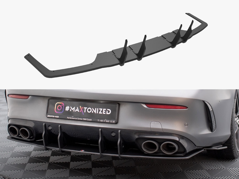 Street PRO Rear Diffuser Mercedes-AMG C43 Coupe C205 Facelift - 1 