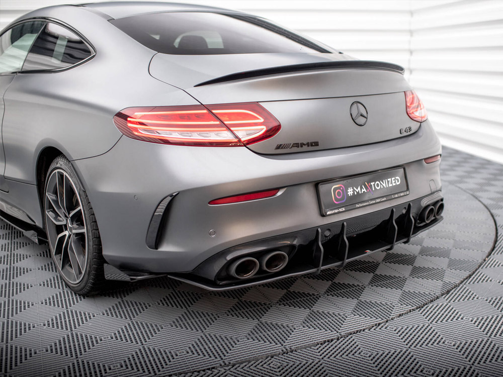 Street PRO Rear Diffuser Mercedes-AMG C43 Coupe C205 Facelift - 3 
