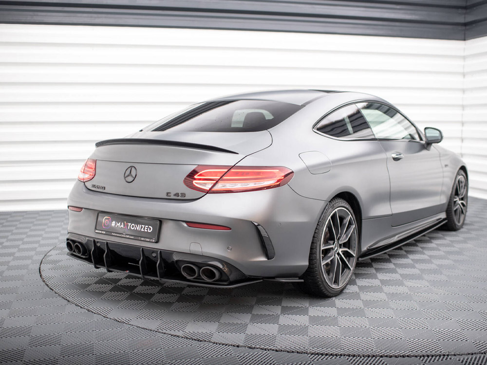 Street Pro Rear Side Splitters Mercedes-AMG C43 Coupe C205 Facelift - 2 