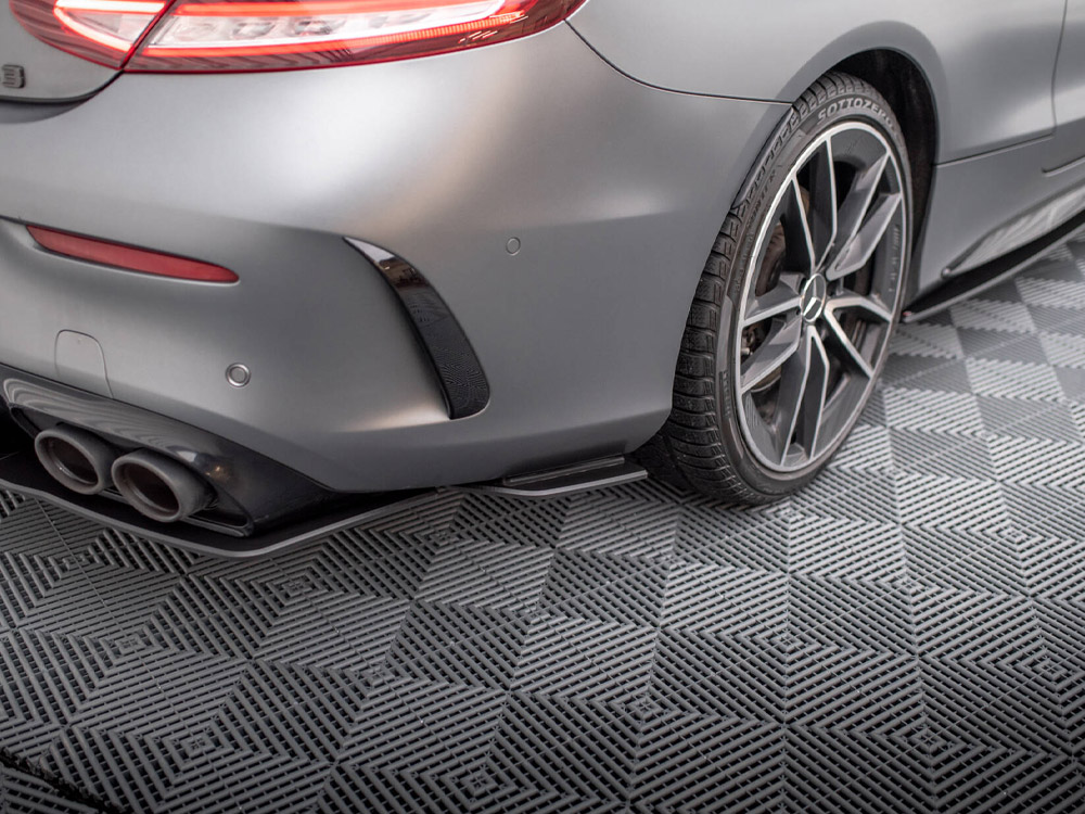 Street Pro Rear Side Splitters Mercedes-AMG C43 Coupe C205 Facelift - 3 