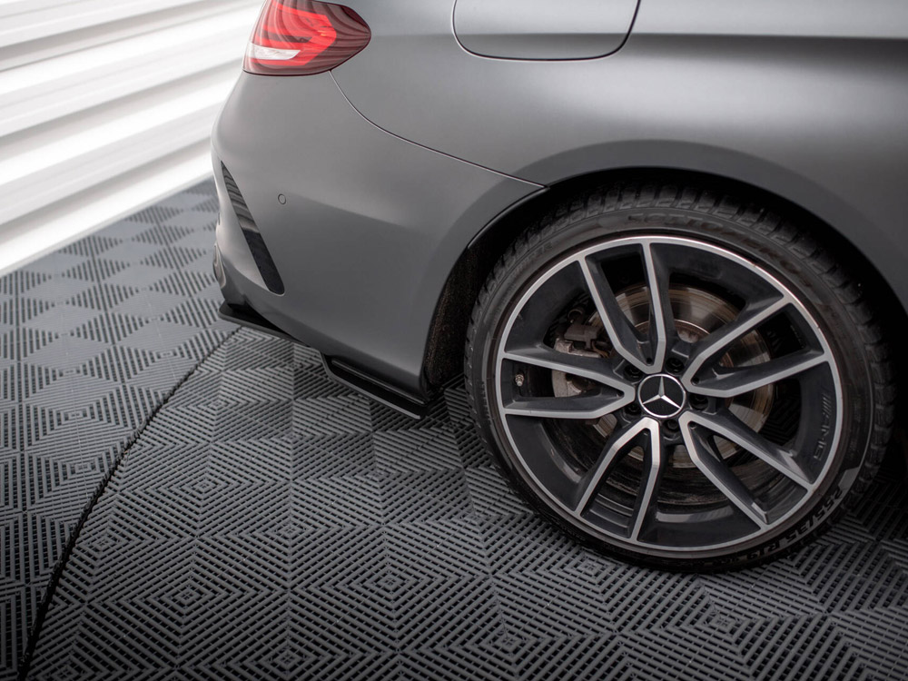 Street Pro Rear Side Splitters Mercedes-AMG C43 Coupe C205 Facelift - 4 