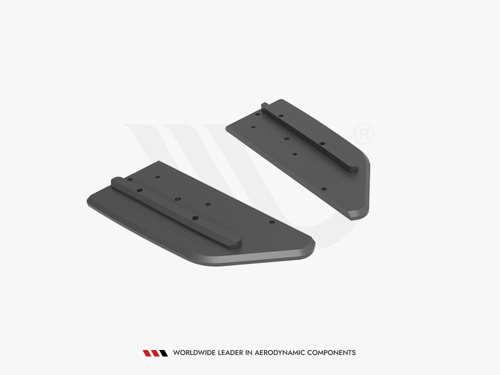 Street Pro Rear Side Splitters Mercedes-AMG C43 Coupe C205 Facelift - 5 